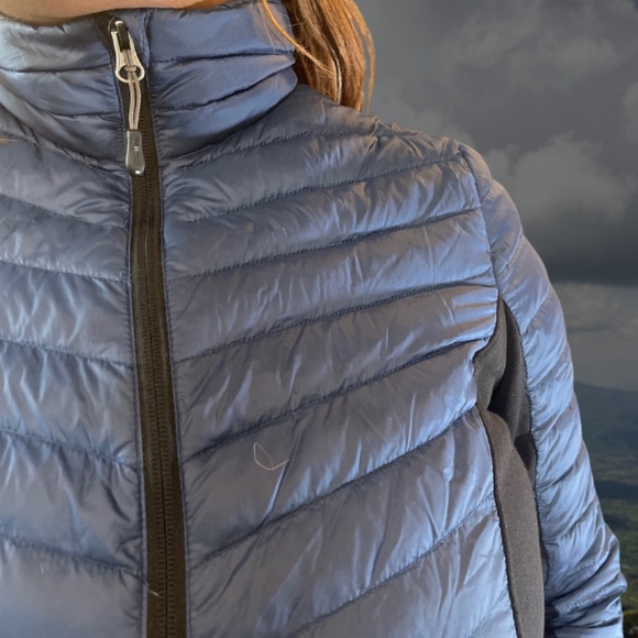 32 Degrees: Heat Women's Mixed Media Jacket, Blue (Size L) - Picture 2 of 5